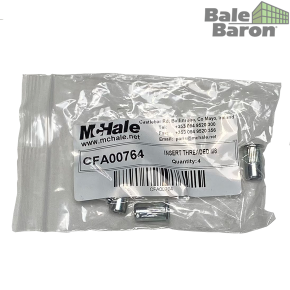 CFA00764 - INSERT THREADED M8 (REEL)