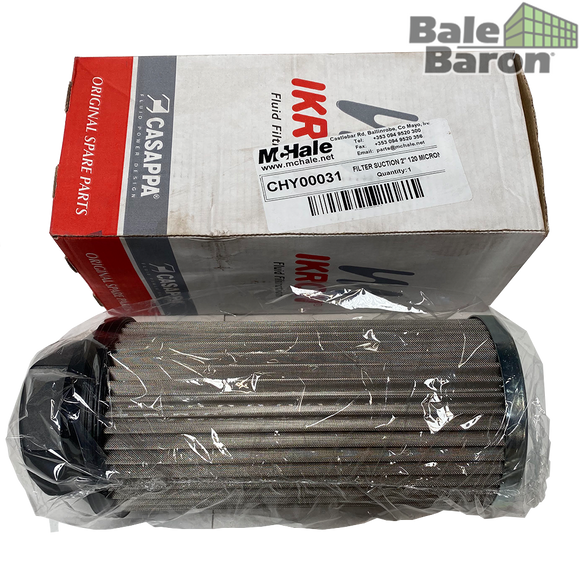 CHY00031 - "FILTER SUCTION 2"" 120 MICRON"