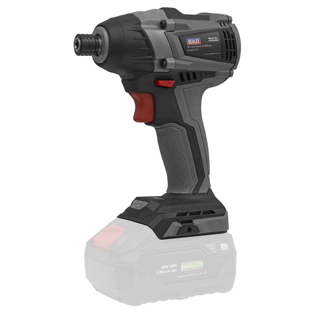 Brushless Impact Driver 20V SV20 Series 1/4"Hex 200Nm - Body Only