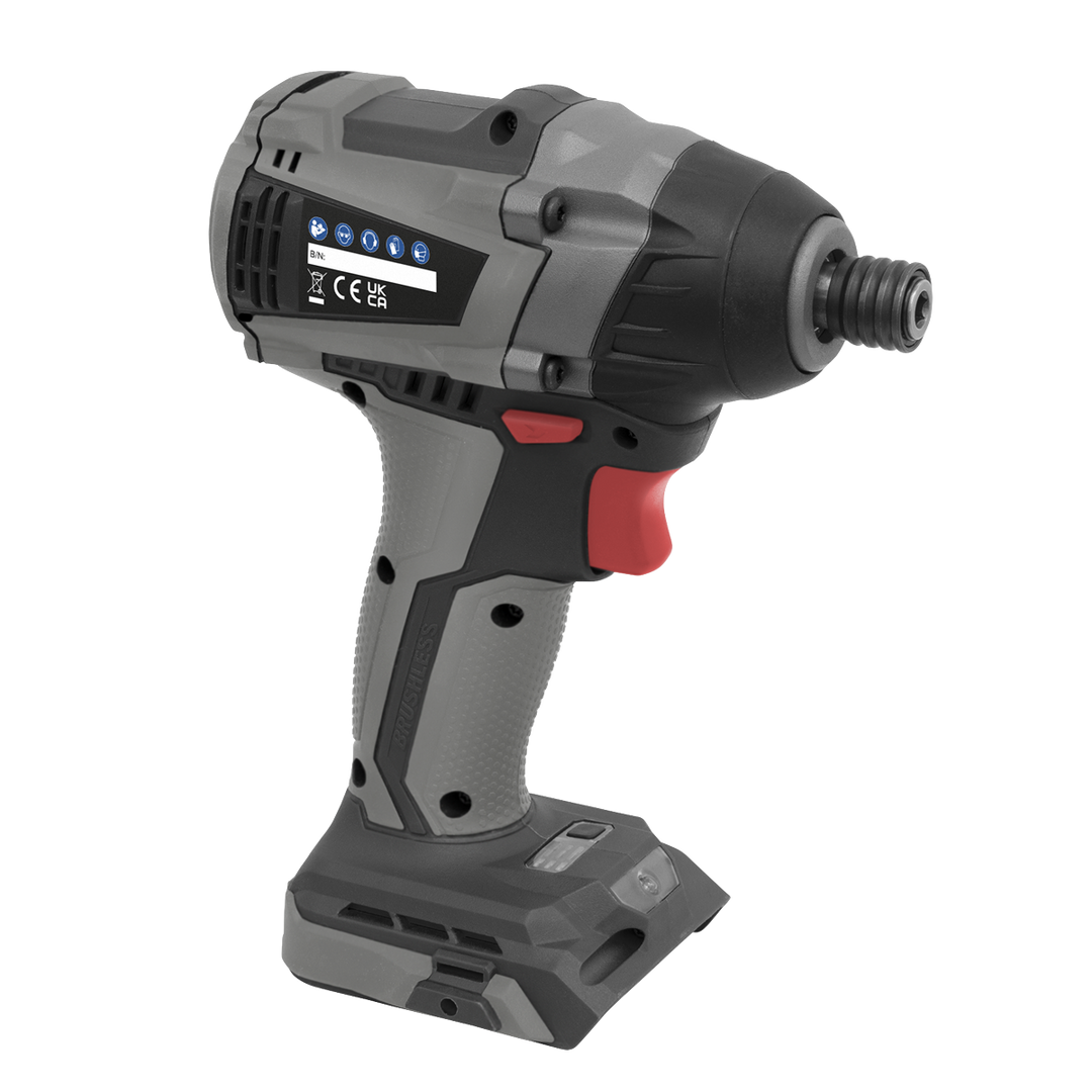 Brushless Impact Driver 20V SV20 Series 1/4"Hex 200Nm - Body Only