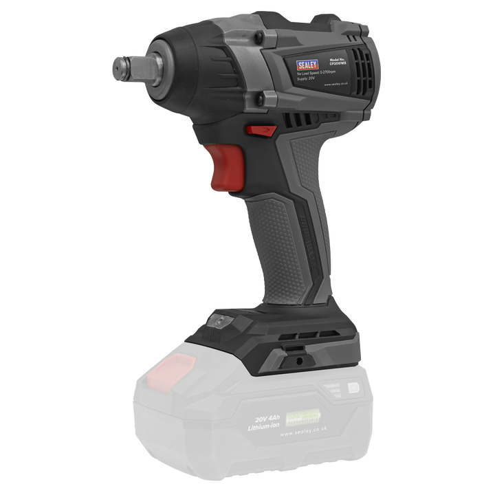 Brushless Impact Wrench 20V SV20 Series 1/2"Sq Drive 300Nm - Body Only