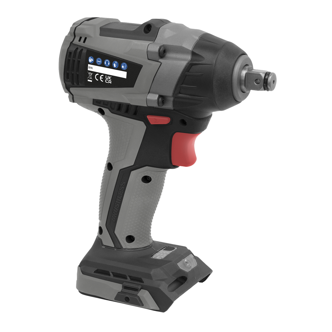 Brushless Impact Wrench 20V SV20 Series 1/2"Sq Drive 300Nm - Body Only