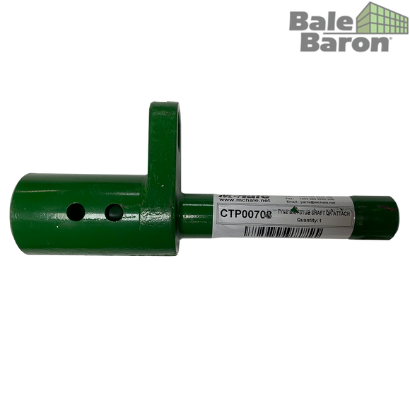 CTP00708 - TYNE BAR STUB SHAFT QK ATTACH