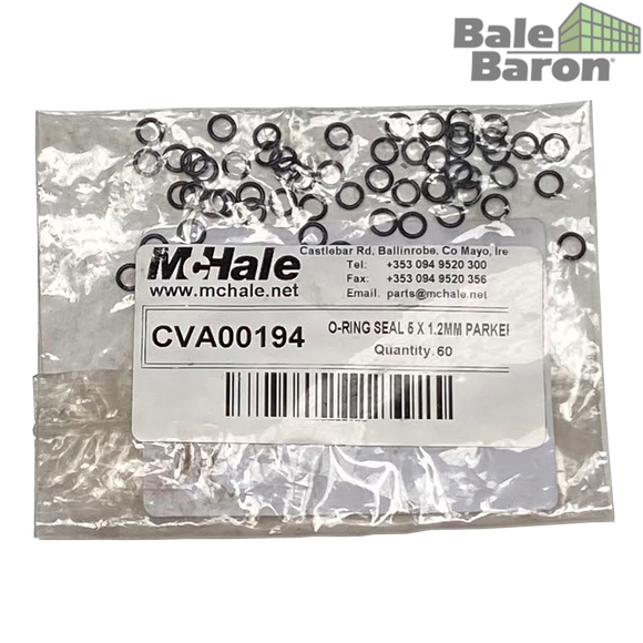 CVA00194 - O-RING SEAL 5 X 1.2MM PARKER