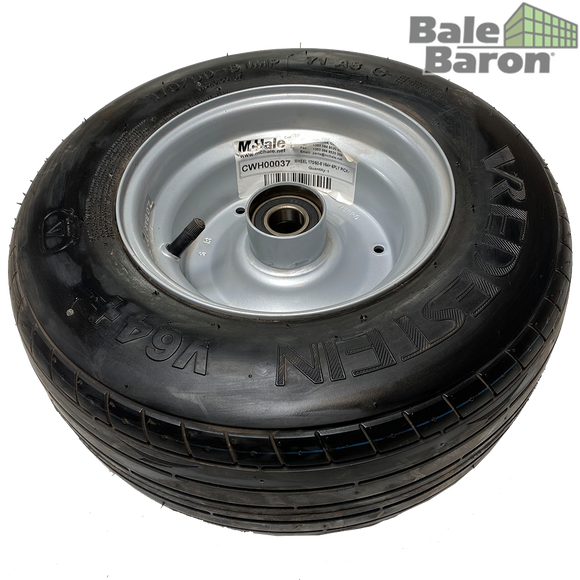 CWH00037 - WHEEL 170/60-8 V64+ 6PLY PICK-UP