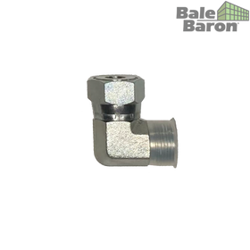 FF6500-12-12 - 3/4" Male ORFS (1-3/16-12) x 3/4" Female ORFS Swivel (1-3/16-12) 90° Elbow