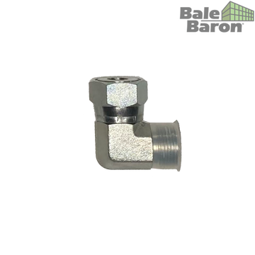 FF6500-12-12 - 3/4" Male ORFS (1-3/16-12) x 3/4" Female ORFS Swivel (1-3/16-12) 90° Elbow