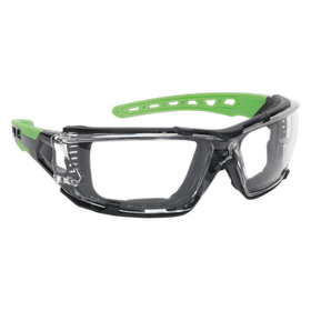 Safety Spectacles with EVA Foam Lining - Clear Lens