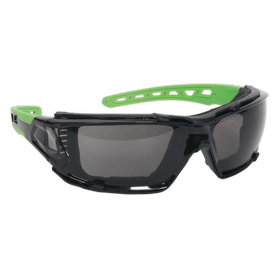 Safety Spectacles with EVA Foam Lining - Anti-Glare Lens