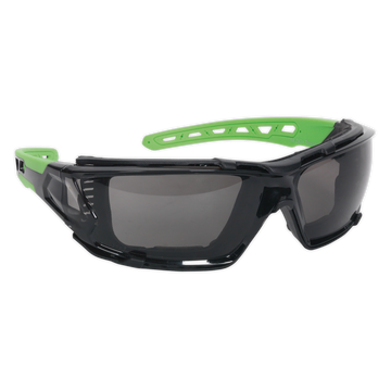 Safety Spectacles with EVA Foam Lining - Anti-Glare Lens