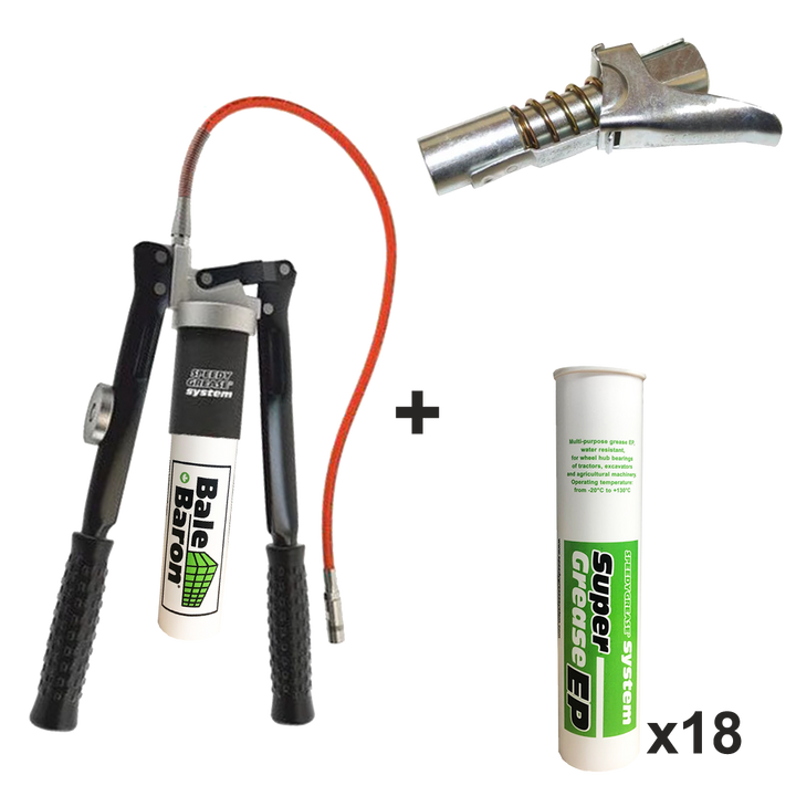 Special Offer - Speedy Grease Gun, G Coupler, and x18 GL EP Grease Cartridges (RRP £119.50 + VAT)