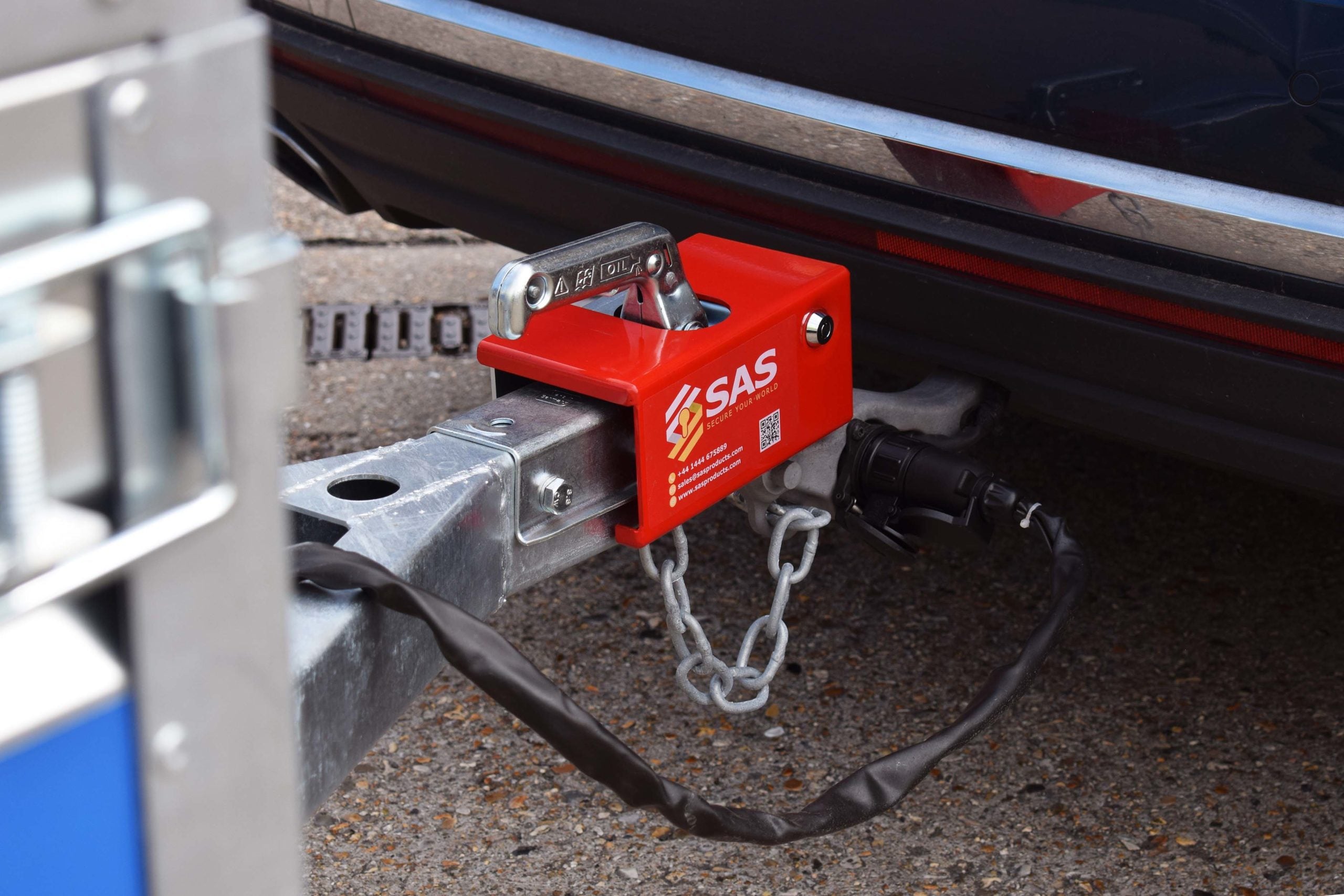 SAS HL2 Hitch Lock | Universal Trailer Security Lock UK | Speedy Grease ...