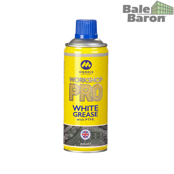 Workshop Pro White Spray Grease with PTFE