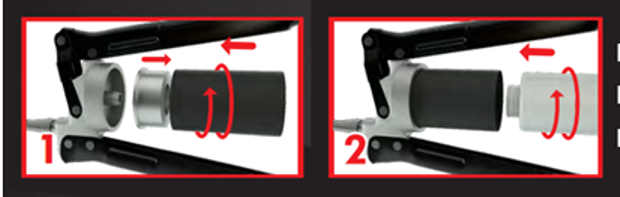 Lube-Shuttle Cartridge Adapter