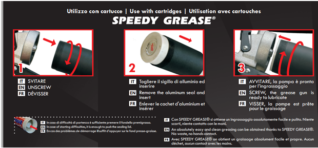 Lithium Grease Blue GL 2/AAPB Cartridges x 18